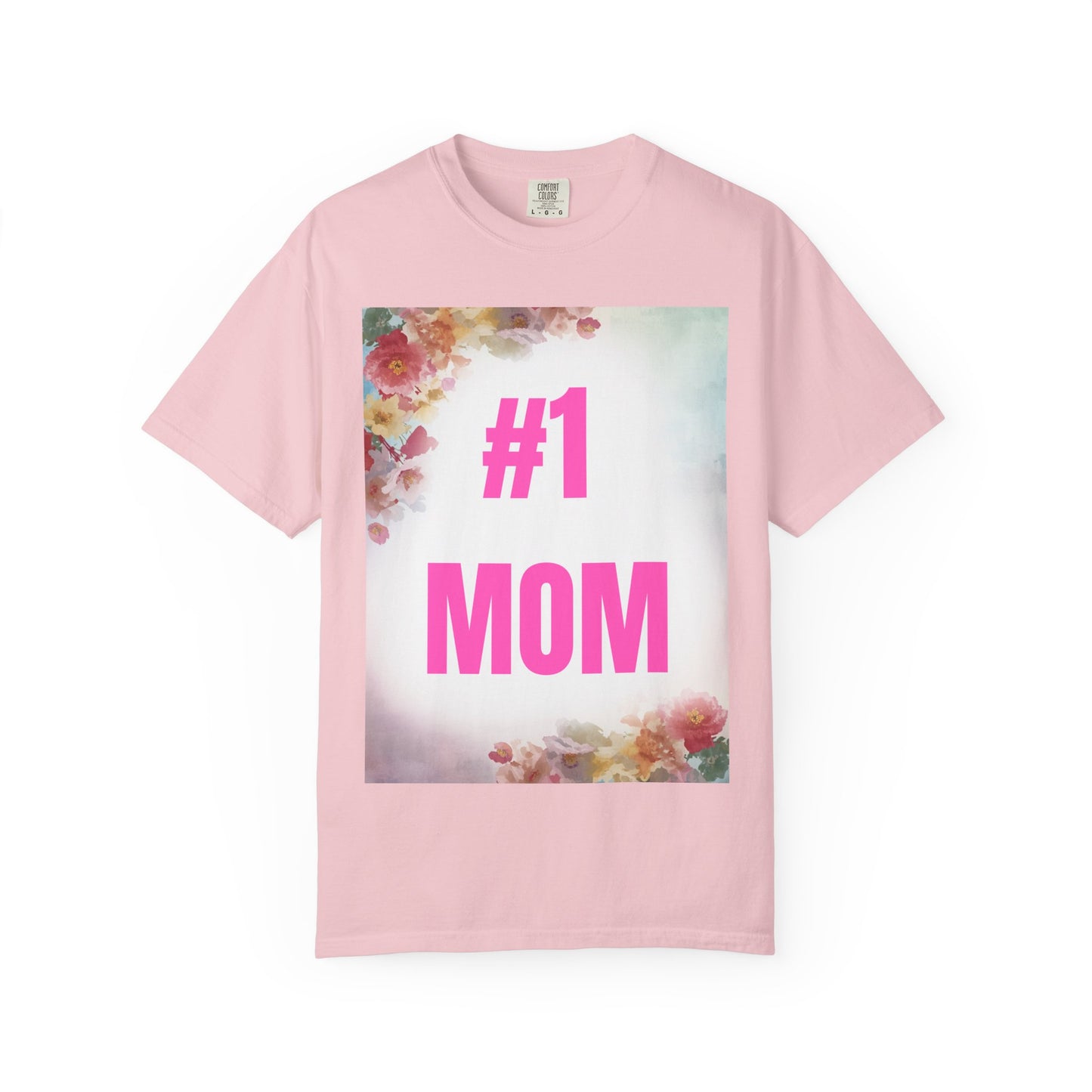 #1 Mom T-Shirt — Floral Mother’s Day Tee