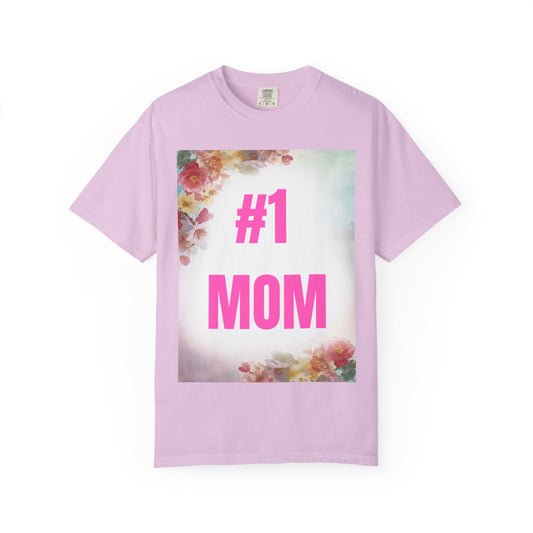 #1 Mom T-Shirt — Floral Mother’s Day Tee
